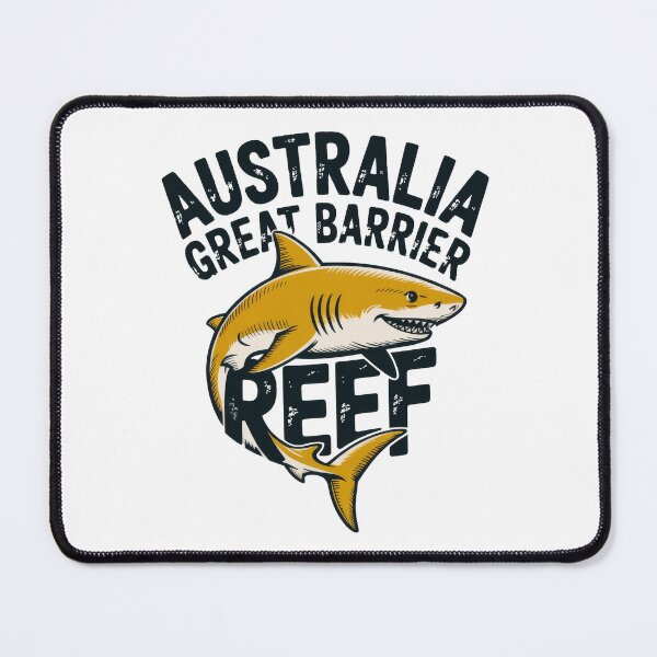 Item preview, Great Barrier Reef Shark - Australia Ocean Wildlife Shirt Vintage Retro designed and sold by pod24.
