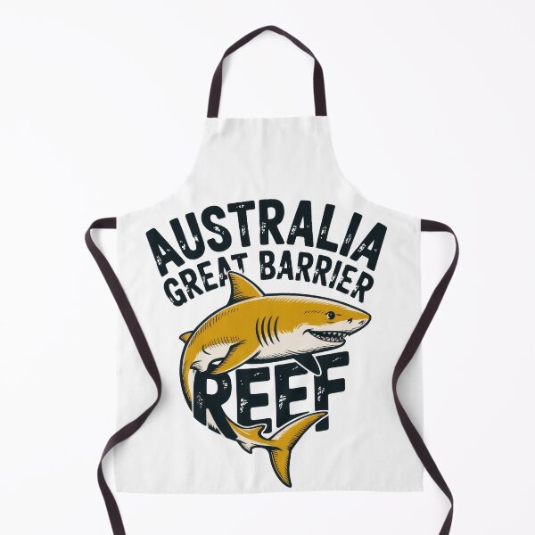 Item preview, Great Barrier Reef Shark - Australia Ocean Wildlife Shirt Vintage Retro designed and sold by pod24.
