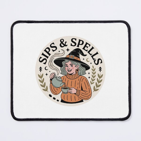 Item preview, Sips & Spells — Cozy Cottage Witch Tea & Books designed and sold by MagicWander.