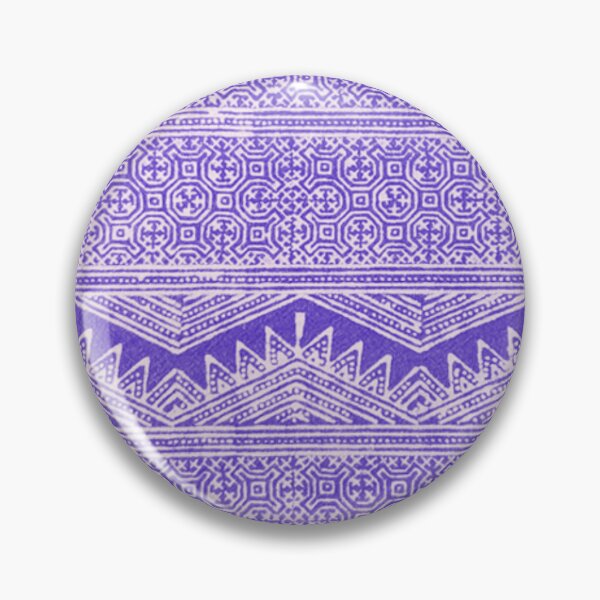 Item preview, Purple Mountain Tribal Pattern – Modern Ethnic Hmong Inspired Design designed and sold by PimTribe.