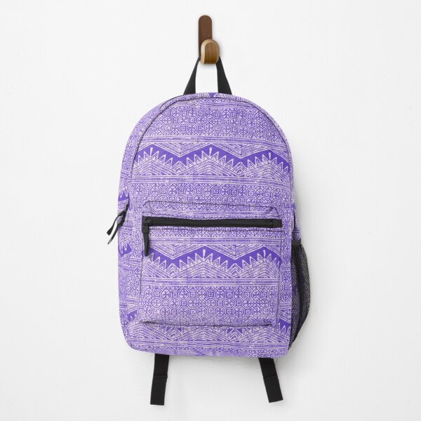 Item preview, Purple Mountain Tribal Pattern – Modern Ethnic Hmong Inspired Design designed and sold by PimTribe.