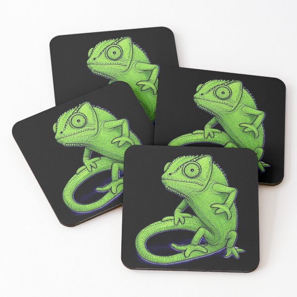 Item preview, Leon The Green Chameleon  designed and sold by DesignsMjB.