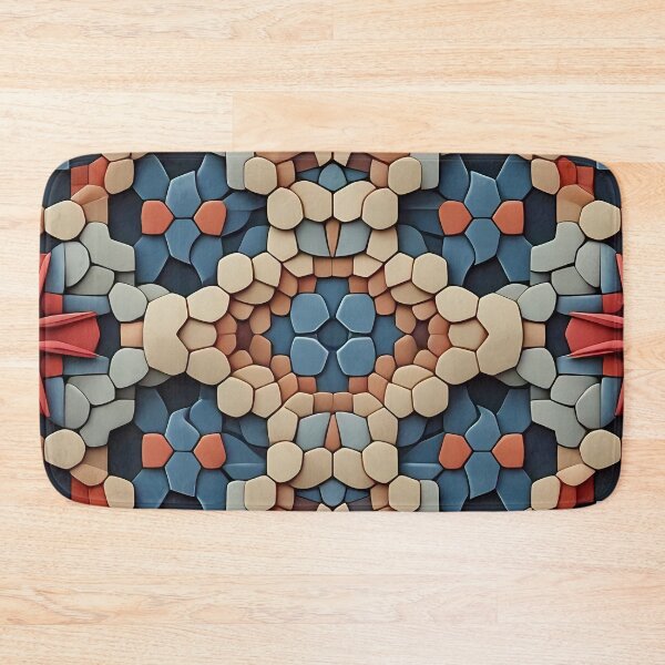 Item preview, Shell Scales Macaroon Inspired Irregular Hexagonal Tiles  designed and sold by Digital-Davinci.