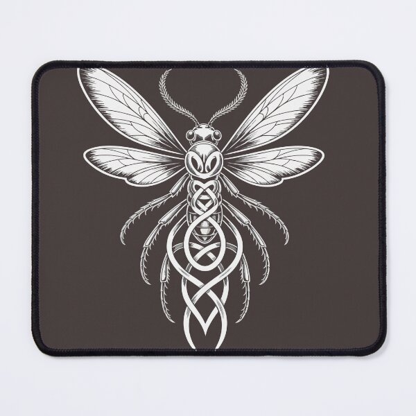 Item preview, Celtic graphic insect designed and sold by toberags.