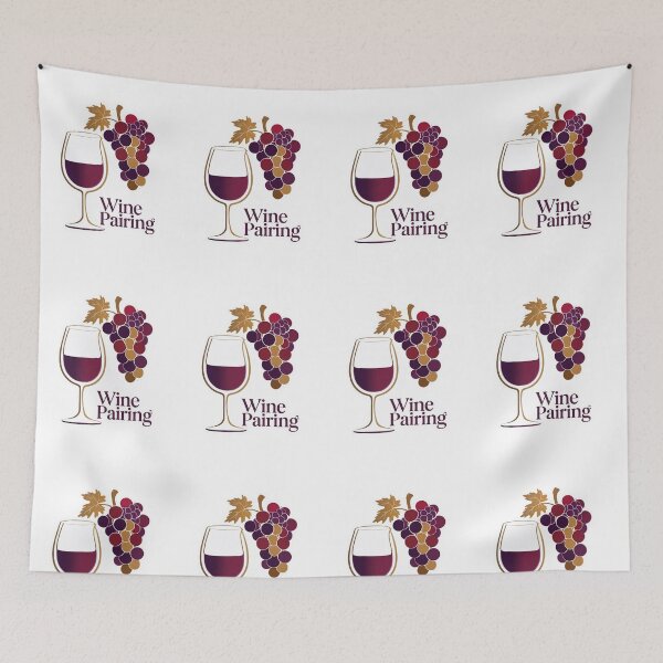 Item preview, Wine Pairing Design designed and sold by AKANKEDESIGN.