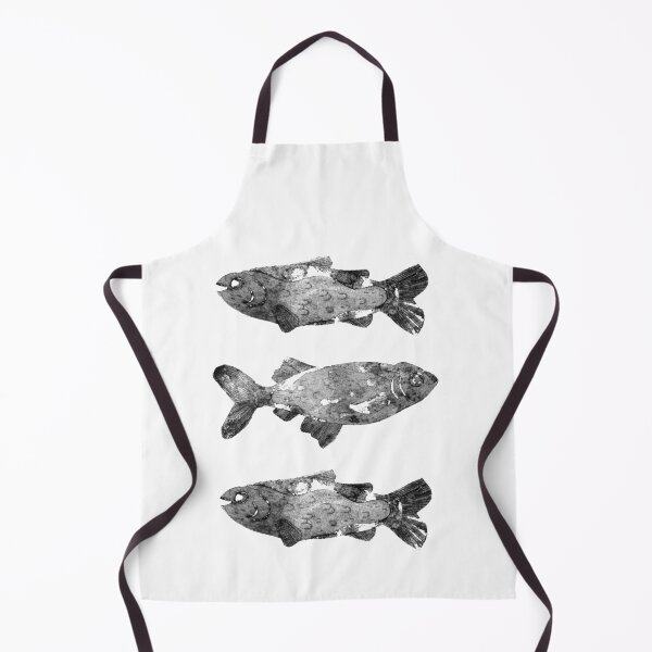 Item preview, Fish Collagraph Print designed and sold by lucyillustrated.