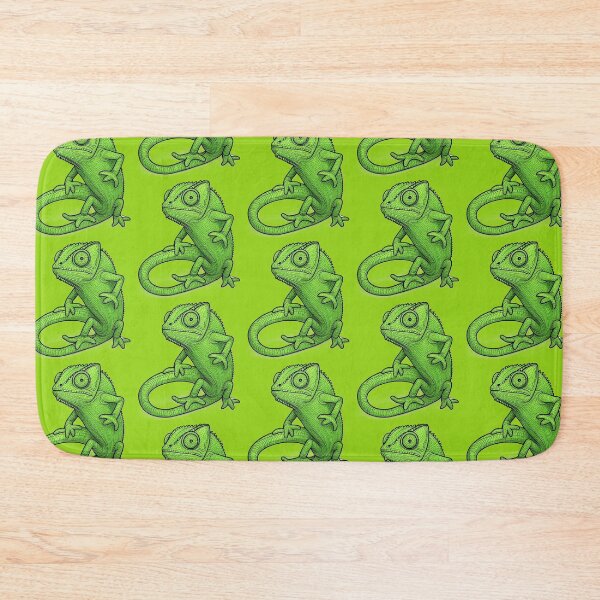 Item preview, Leon The Green Chameleon blending in designed and sold by DesignsMjB.