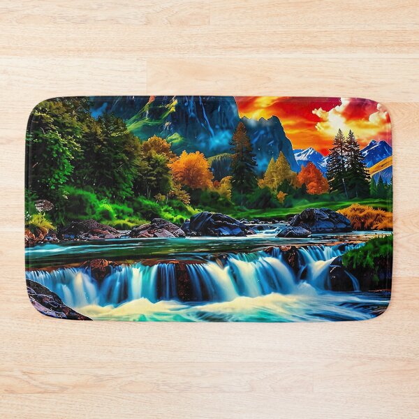 Item preview, The Twilight Waterfall designed and sold by PixelParadies.