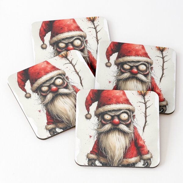 Item preview, Creepy Santa Claus – Horror Christmas Nightmare designed and sold by aventi24.