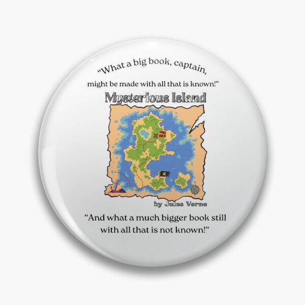 Item preview, Mysterious Island Power of Books designed and sold by OneWorldShop.