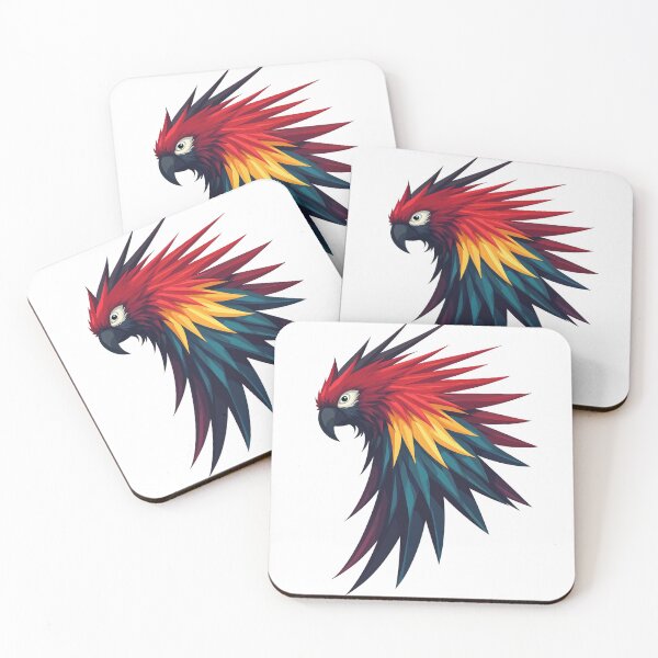 Item preview, Wild Neon Parrot – Vibrant Tropical Bird Artwork designed and sold by SajQ.