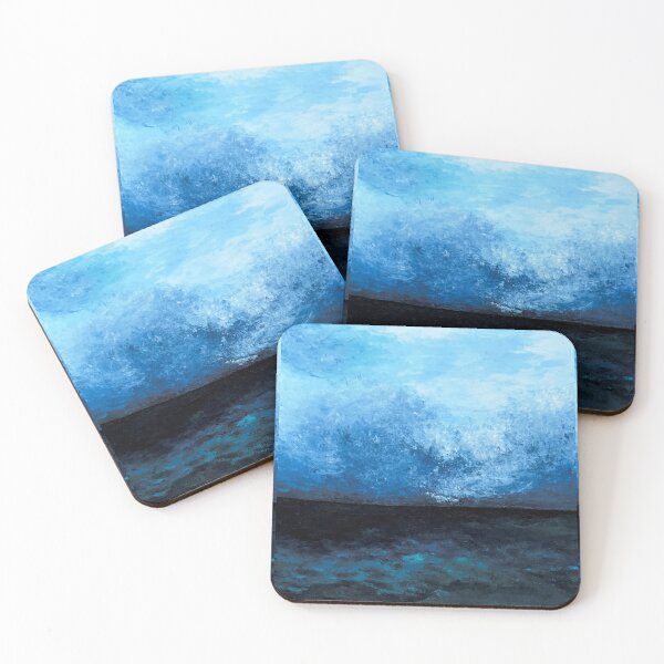 Item preview, Ocean Storm Acrylic Painting designed and sold by Loops & Lines.