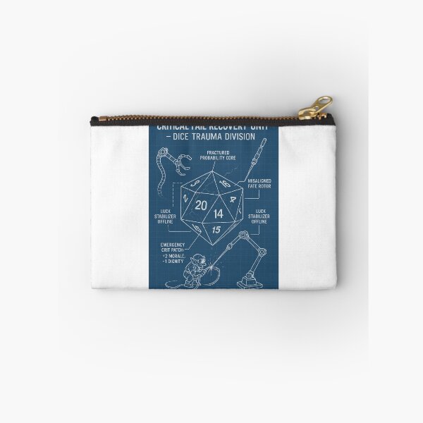 Item preview, Critical Fail Recovery Unit – Dice Trauma Division designed and sold by Moon-Turtle-Dr.
