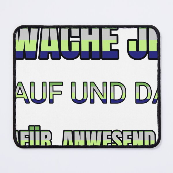 Item preview, Ich Wache Jeden Tag Auf Und Dankegott Dafür, Anwesend Zu Sein designed and sold by TheIconSmith.