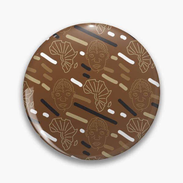 Item preview, African mask pattern designed and sold by Wolagno.