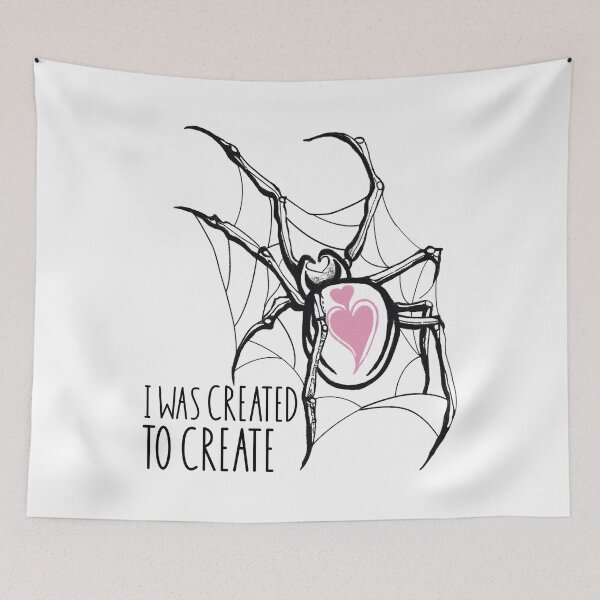 Item preview, I Was Created To Create designed and sold by witchlingart.