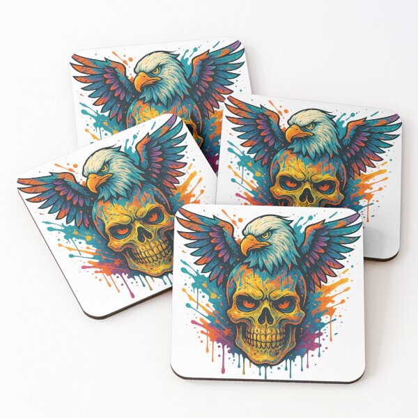 Item preview, Graffiti Skull Eagle Rider designed and sold by Maggrafi.