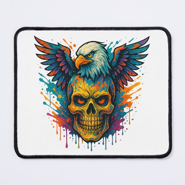 Item preview, Graffiti Skull Eagle Rider designed and sold by Maggrafi.