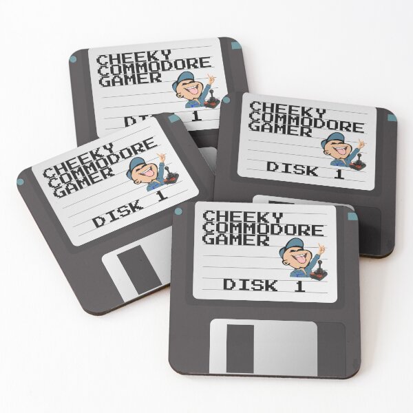 Artikelvorschau, Frecher Commodore-Gamer – Amiga-Disketten-Edition entworfen und verkauft von Cheeky Commodore Gamer.