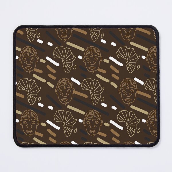 Item preview, African mask pattern designed and sold by Wolagno.