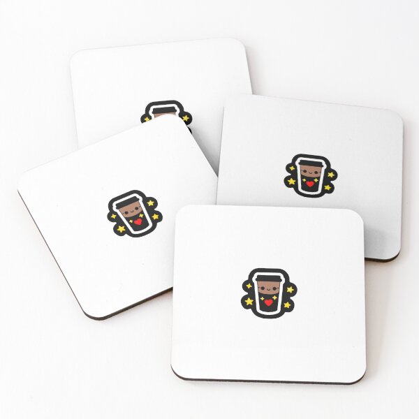 Item preview, Back to School Coffee Sticker – Cute Kawaii Student Life Aesthetic designed and sold by Eswa World | Store.