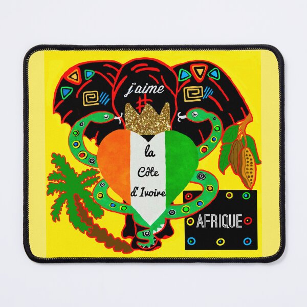Item preview, I love the Ivory Coast (Africa) designed and sold by asanaworld.