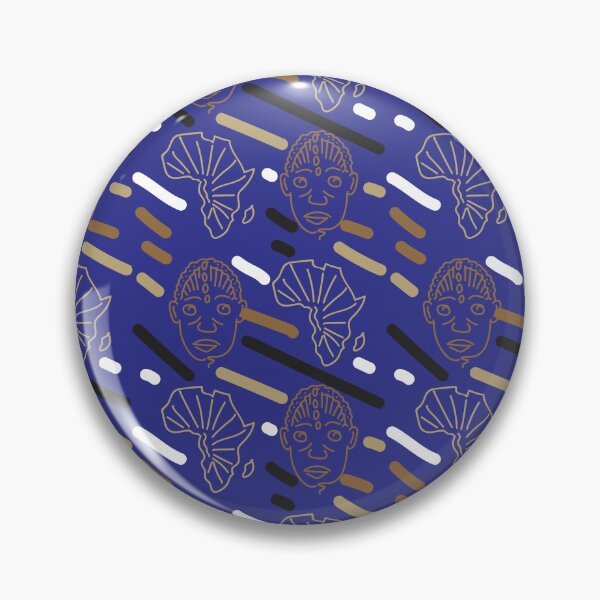 Item preview, African mask pattern designed and sold by Wolagno.