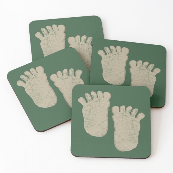 Item preview, Bigfoot Footprints designed and sold by HotHibiscus.