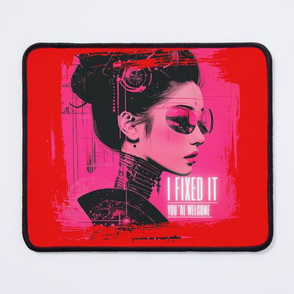 Item preview, I Fixed It. You’re Welcome. – Editor Life Pink/Red Design designed and sold by jkleditor.