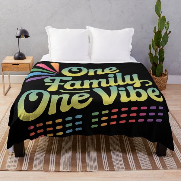 Item preview, One Family One Vibe Matching Typography designed and sold by Haji Kamora.