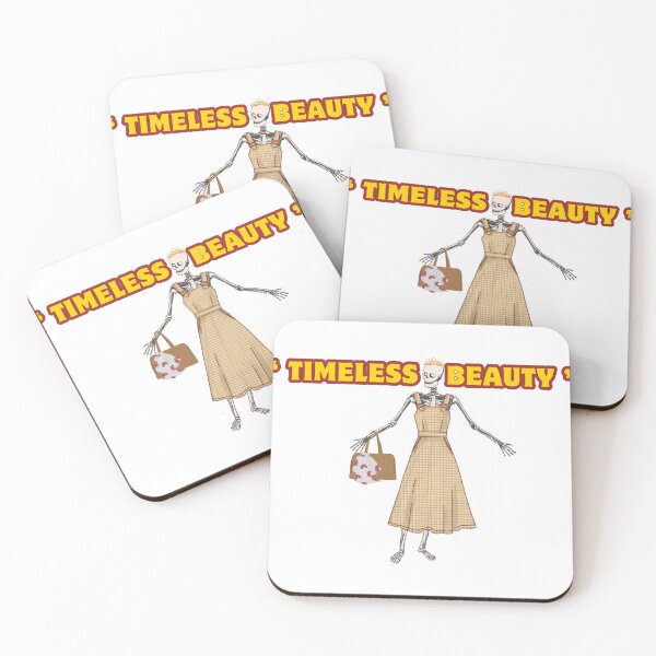 Item preview, Timeless Beauty – Skeleton Fashion Humor Design designed and sold by MELEK Ç..