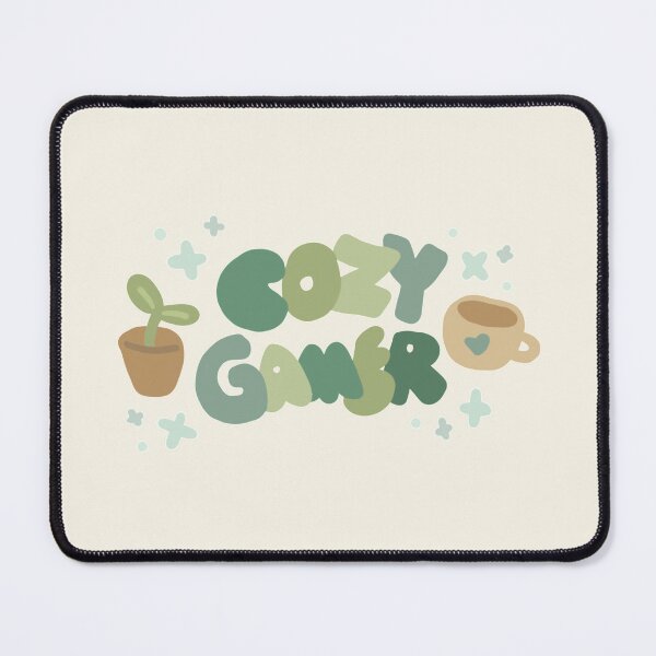 Item preview, Cozy Gamer Sticker designed and sold by Ashley Moen.