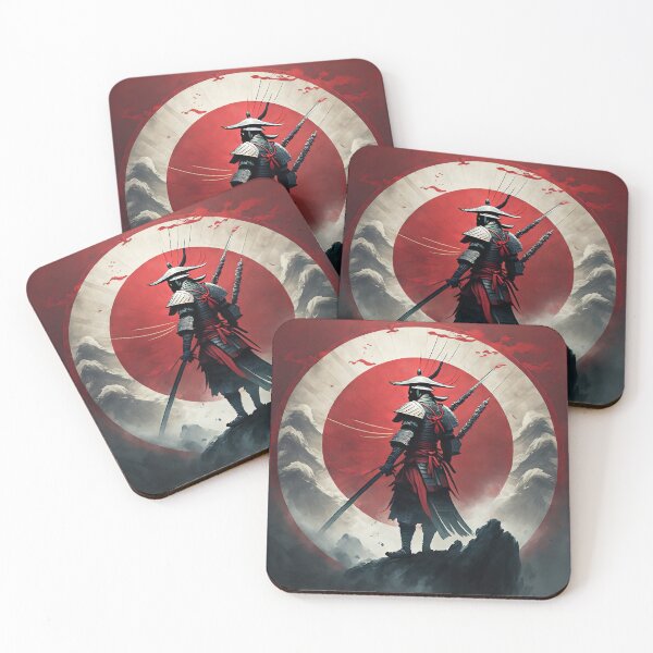 Item preview, The Honor of the Samurai designed and sold by Schoenenwald — Art Japonais, Zen & Nature.