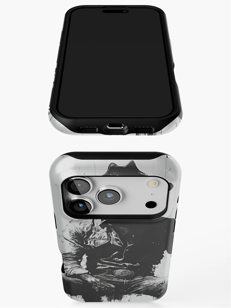 Thumbnail 3 of 4, iPhone Case, Shadow Rider: Cowboy Reflections designed and sold by sh∆dØw.