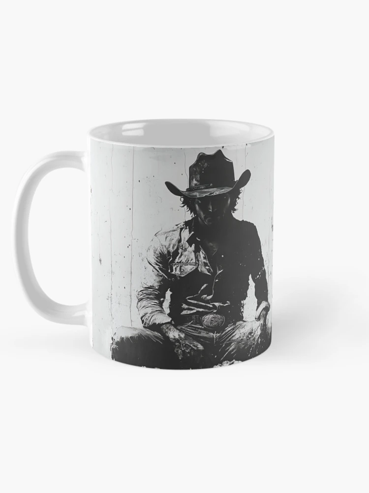 Thumbnail 5 of 6, Coffee Mug, Shadow Rider: Cowboy Reflections designed and sold by sh∆dØw.