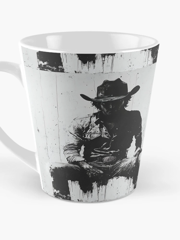 Thumbnail 3 of 4, Coffee Mug, Shadow Rider: Cowboy Reflections designed and sold by sh∆dØw.