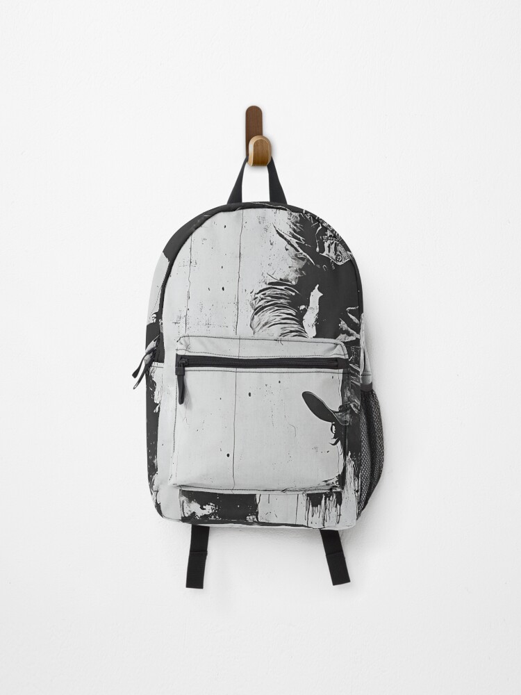 Thumbnail 1 of 3, Backpack, Shadow Rider: Cowboy Reflections designed and sold by shadowart86.