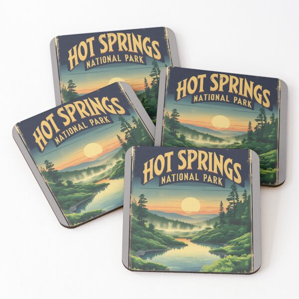 Item preview, Hot Springs National Park designed and sold by beezzz4you.