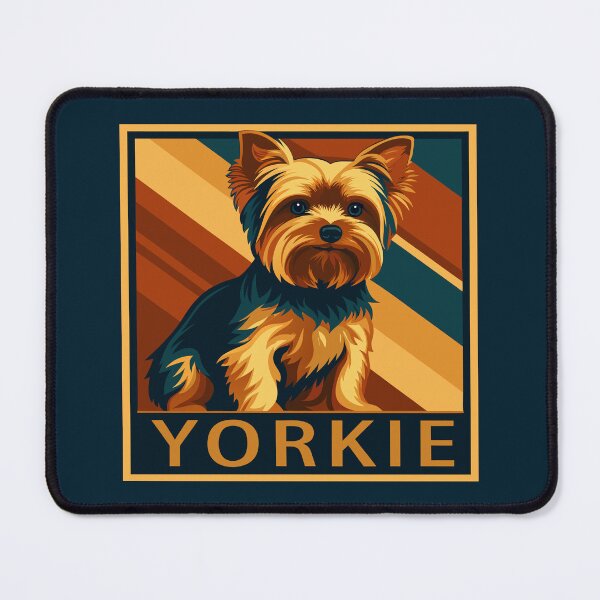 Item preview, Yorkshire Terrier Retro Portrait designed and sold by AntiqueImages.