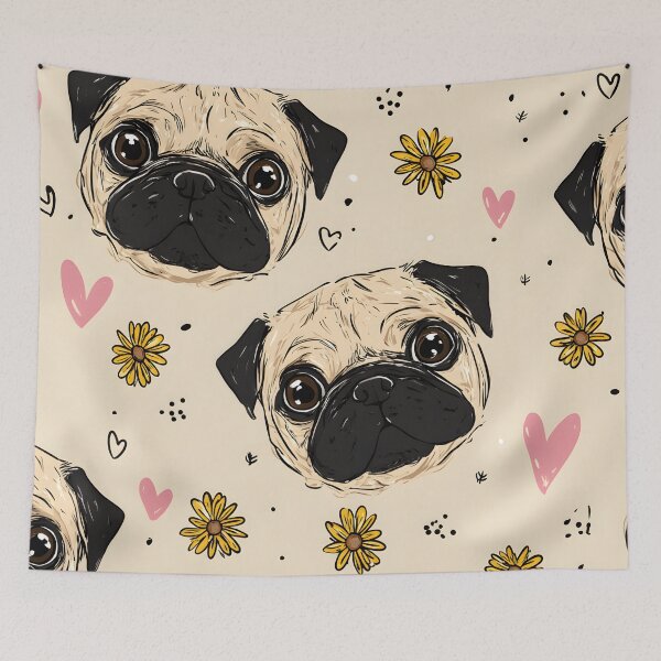 Item preview, pug dog designed and sold by DerSenat.