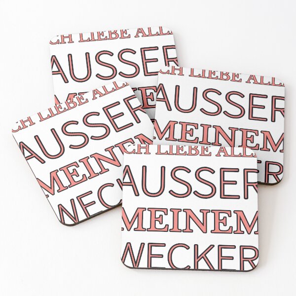 Item preview, Ich Liebe Alle Aussermeinem Wecker.  designed and sold by TheIconSmith.