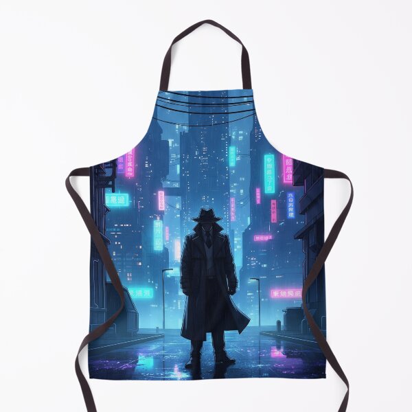 Item preview, Cyberpunk Noir Detective Graphic Design designed and sold by StickyGuys.
