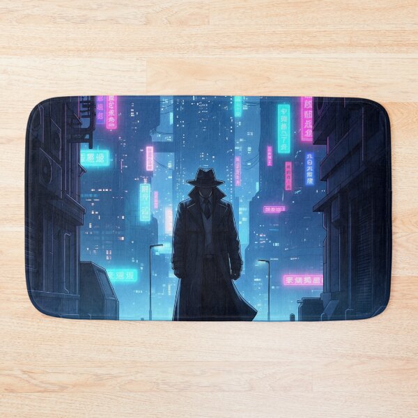 Item preview, Cyberpunk Noir Detective Graphic Design designed and sold by StickyGuys.