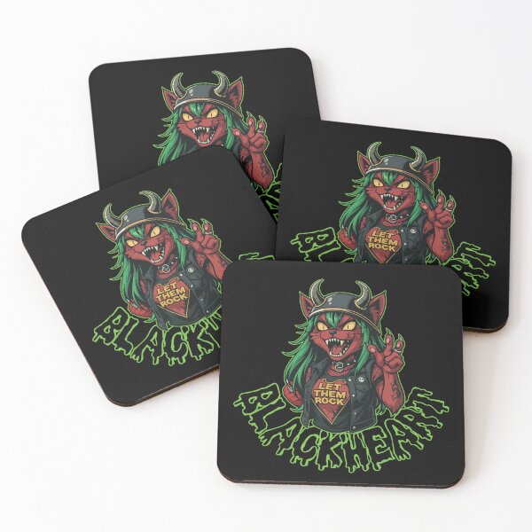 Item preview, Demon Cat Blackheart designed and sold by GhoulishGraphX.