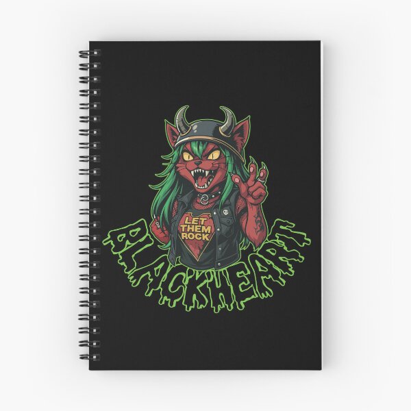 Artikelvorschau, Dämonenkatze Blackheart entworfen und verkauft von GhoulishGraphX.