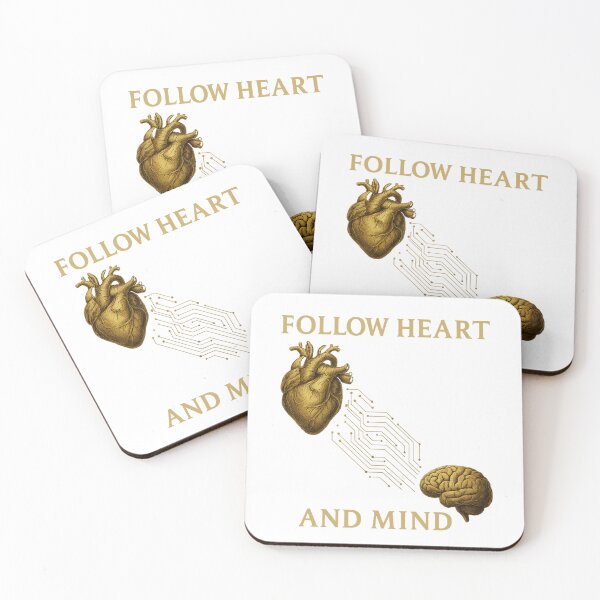 Item preview, "Guided by Heart and Mind" designed and sold by MK-WOOD.