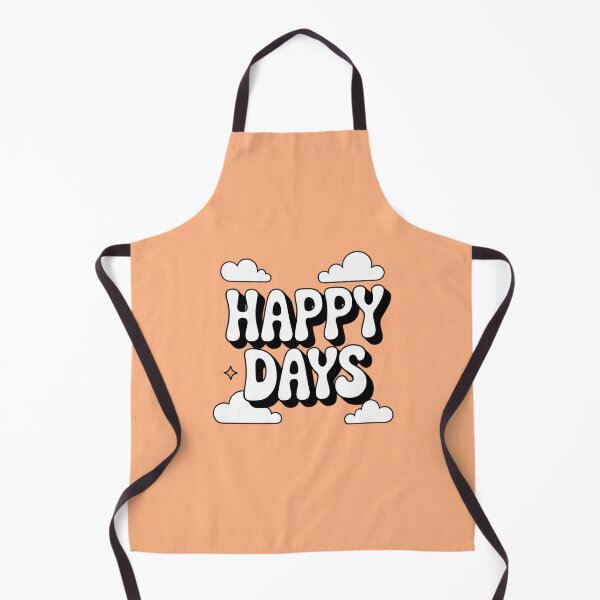 Item preview, Happy Days Retro Groovy Typography designed and sold by NewAspect.