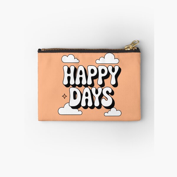 Item preview, Happy Days Retro Groovy Typography designed and sold by NewAspect.