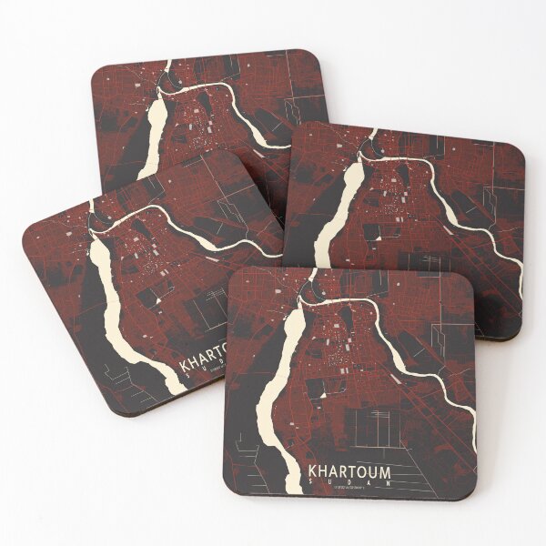 Item preview, Khartoum City Map of Sudan - Vector designed and sold by deMAP.