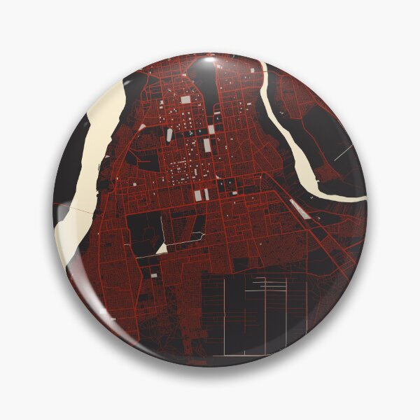 Item preview, Khartoum City Map of Sudan - Vector designed and sold by deMAP.